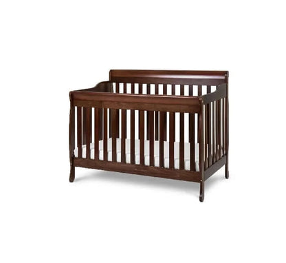 AFG Alice Convertible Crib w/ Toddler Rail - Espresso crib 2