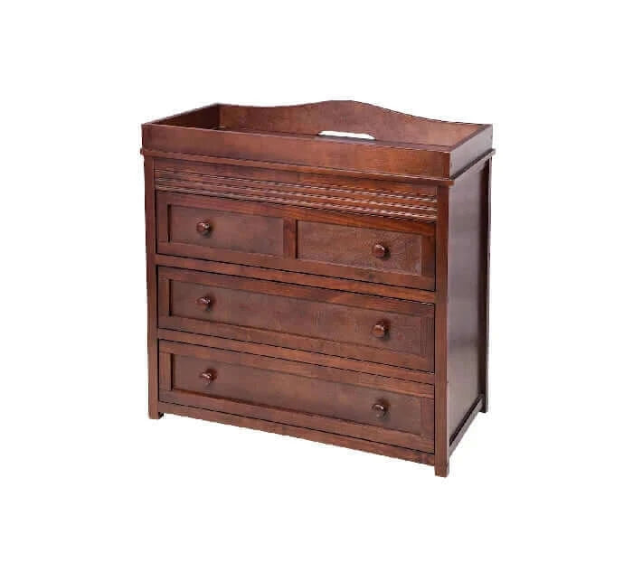 AFG Leila 2 Drawer Changer/Dresser - Espresso Side