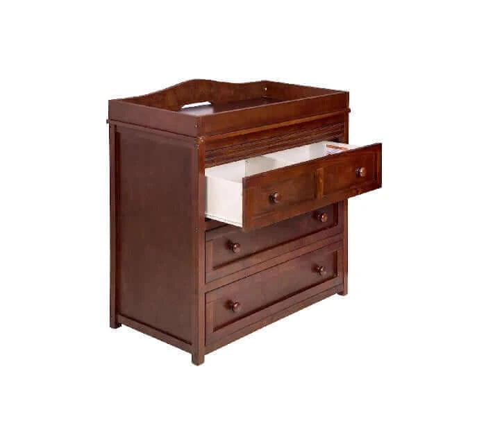 AFG Leila 2 Drawer Changer/Dresser - Cherry Drawer open