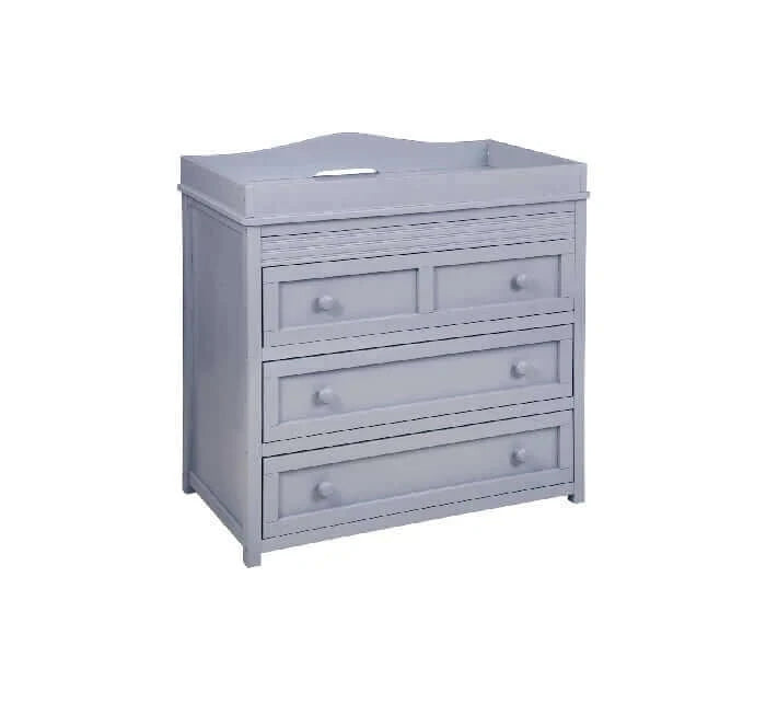 AFG Leila 2 Drawer Changer/Dresser - Gray Side