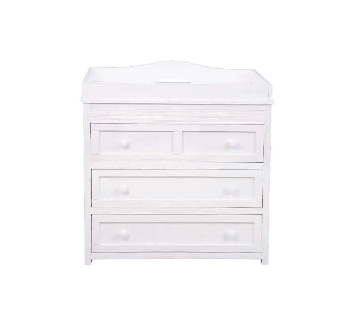 AFG Leila 2 Drawer Changer/Dresser - White Front