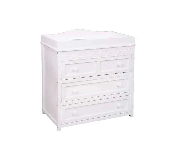 AFG Leila 2 Drawer Changer/Dresser - White side