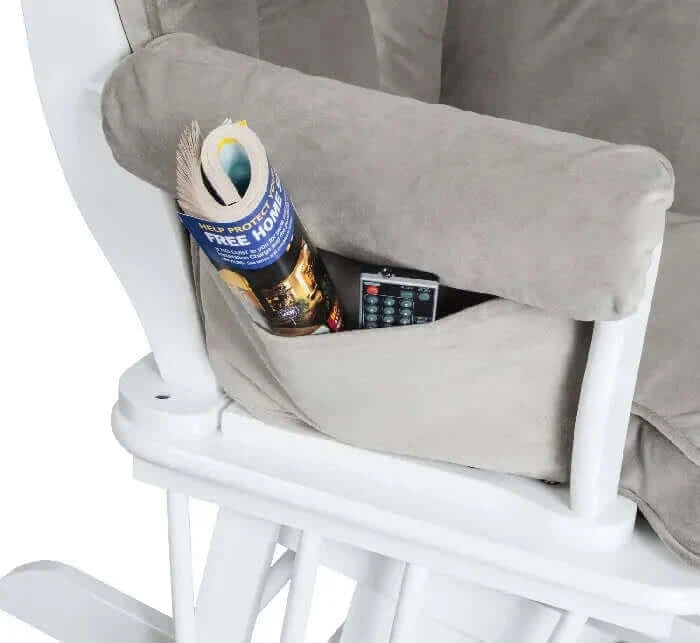 Afg sleigh glider with ottoman sales