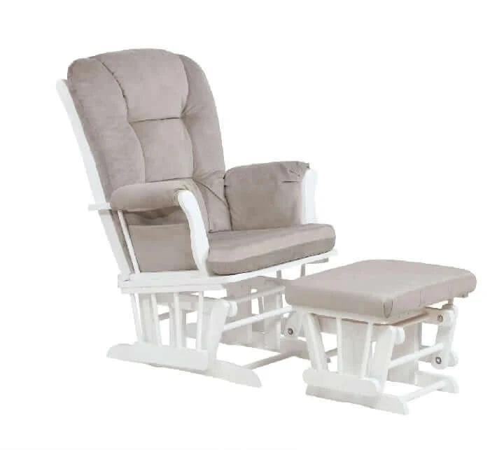 AFG Alice Glider Chair and Ottoman without Pillow