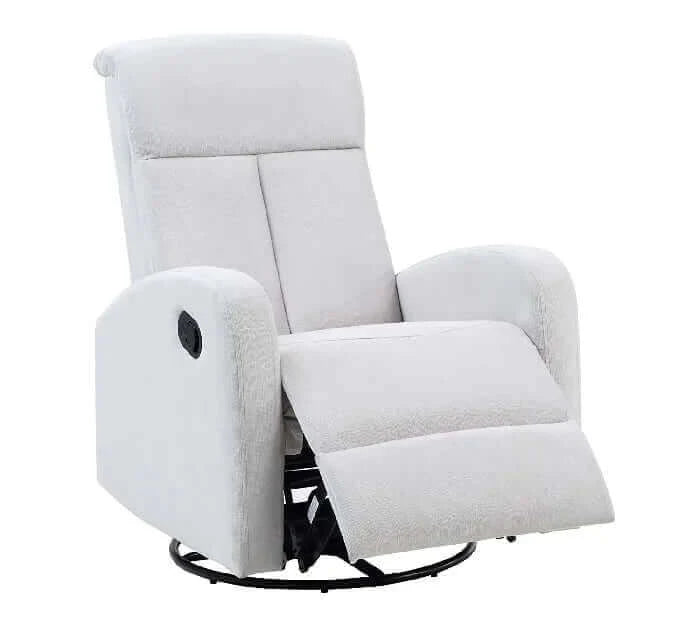 AFG Amber Swivel Glider Recliner Gray - Recliner Front view