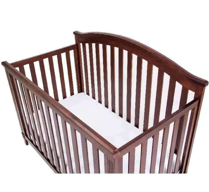 AFG Kali 4-in-1 Crib (Flat Footboard) - Espresso Crib top 