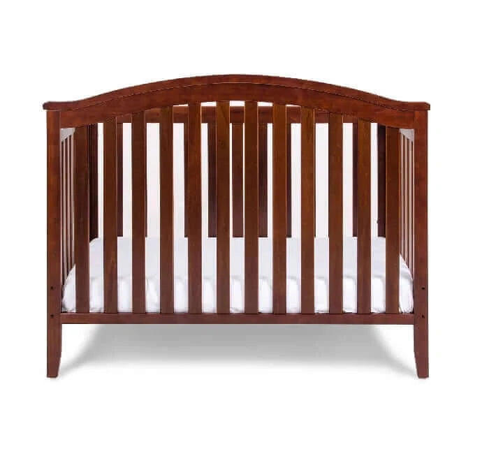 AFG Kali 4-in-1 Crib (Flat Footboard) - Espresso Crib front 2