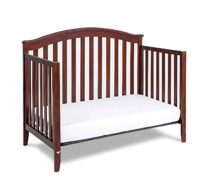 AFG Kali 4-in-1 Crib (Flat Footboard) - Espresso Daybed side