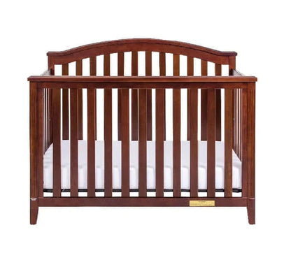 AFG Kali 4-in-1 Crib (Flat Footboard) - Espresso Crib front 3