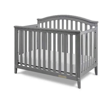 AFG Kali 4-in-1 Crib (Flat Footboard) - Gray crib side