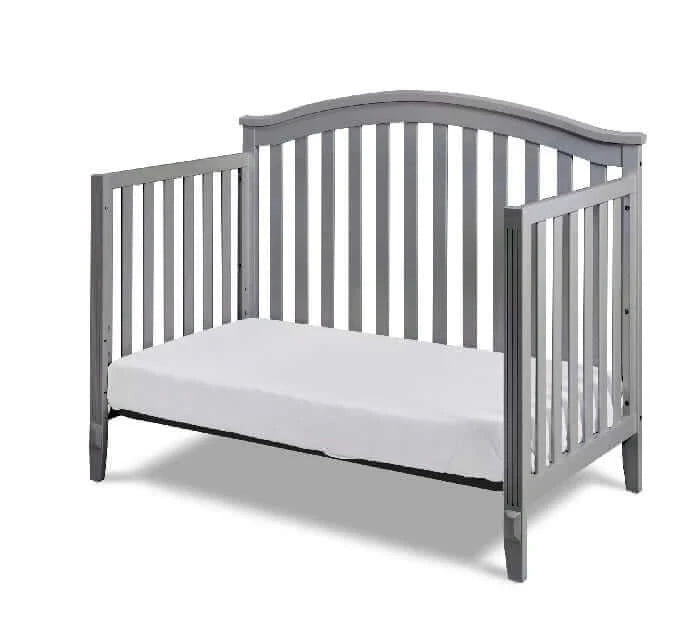 AFG Kali 4-in-1 Crib (Flat Footboard) - Gray daybed side