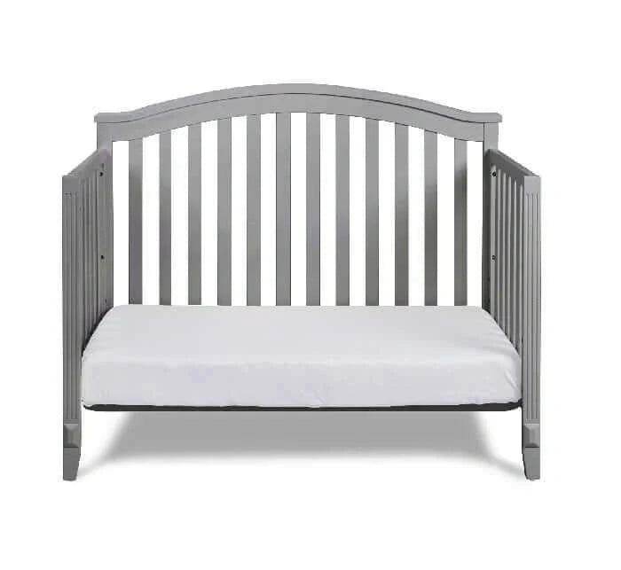 AFG Kali 4-in-1 Crib (Flat Footboard) - Gray Daybed front